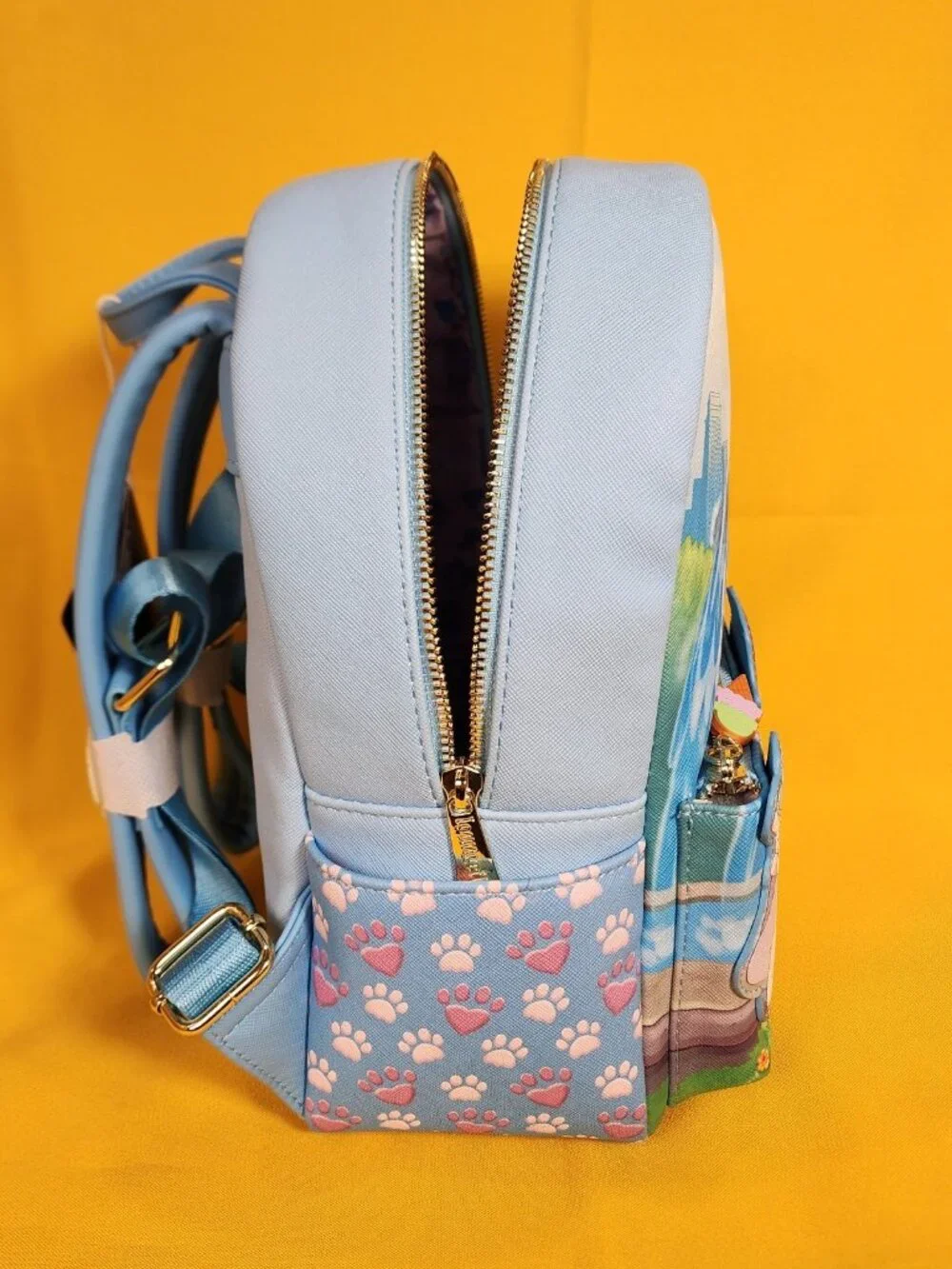 Loungefly Disney Oliver and Company Oliver and Jenny Ice Cream Mini Backpack NEW
